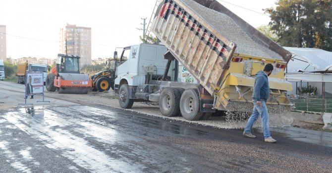 ASAT’tan alt yapı sonrası hızlı asfalt