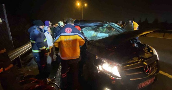 Hatay’dan İstanbul’a giden depremzede aile kaza yaptı: 1’i bebek 9 yaralı