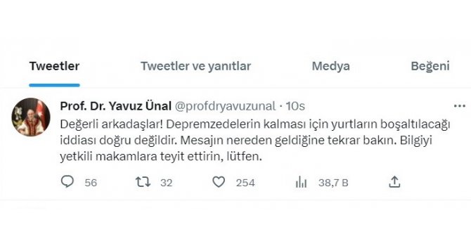 Samsun’da üniversite öğrencilerine gönderilen ‘yurtları boşaltın’ mesajı asılsız çıktı