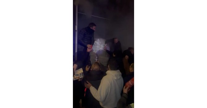 Bolu’dan Kahramanmaraş’a giden yardım tırı alev aldı