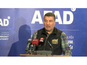 AFAD Deprem Risk Azaltma Genel Müdürü Tatar: “Deprem 500 atom bombası etkisinde”