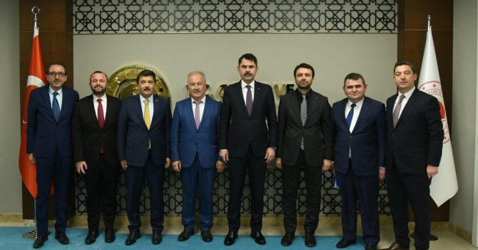 Başkan Şahin güzel haberlerle döndü