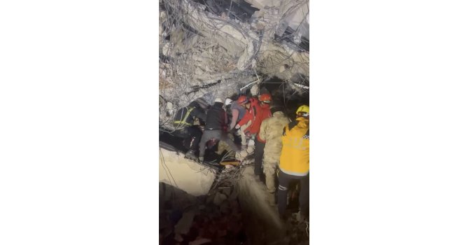 Hatay’da 138 saat sonra gelen kurtuluş