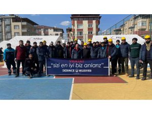 Derince Hatay’da tek yürek oldu