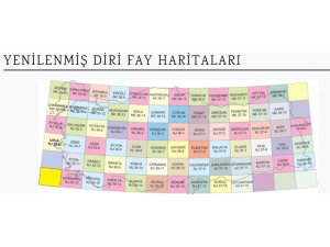 MTA yenilenmiş diri fay haritalarını yayınladı