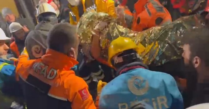 Hatay’dan inanılmaz kurtuluş