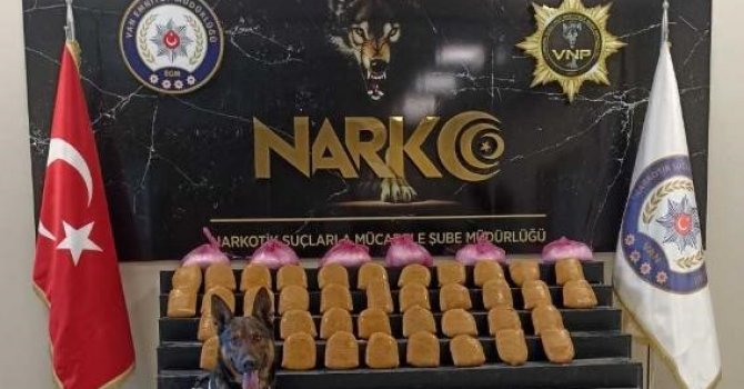 Van’da 61 kilo uyuşturucu ele geçirildi