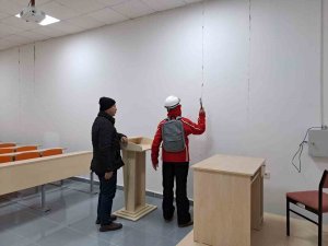 BAİBÜ deprem bölgesinde hasar tespit çalışması yapıyor