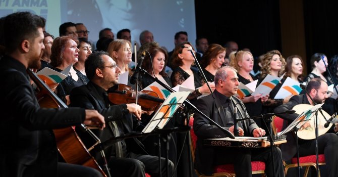 Konyaltı Belediyesi TSM Korosu’ndan Yusuf Nalkesen anma konseri