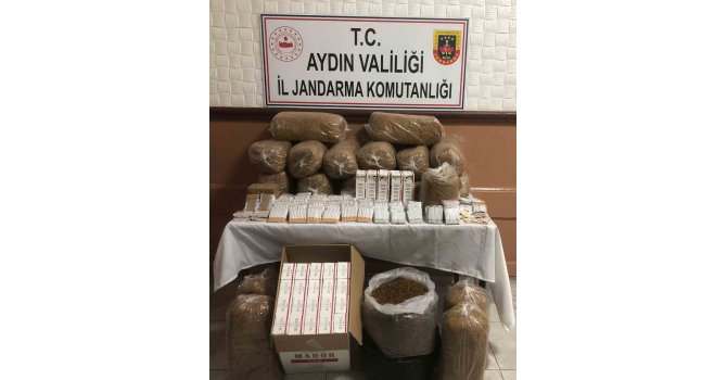 Söke’de kaçak sigara operasyonu