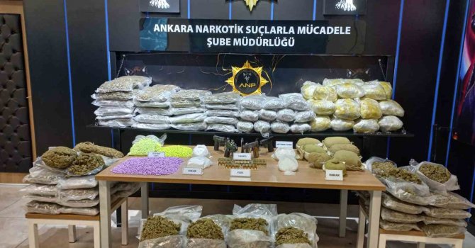 Başkentteki narkotik operasyonlarında bir haftada 32 kişi tutuklandı