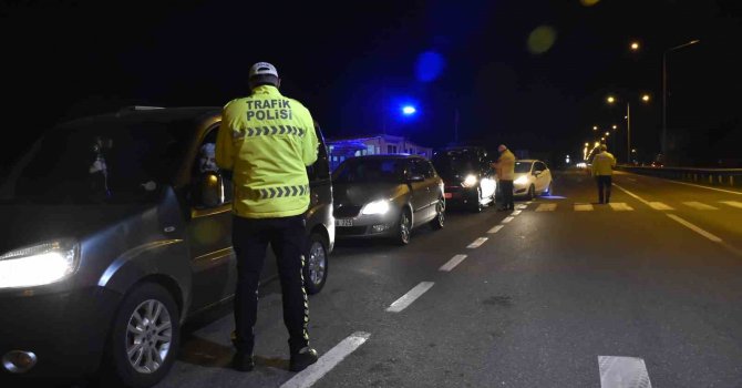 Ordu’da trafik denetimleri sürüyor
