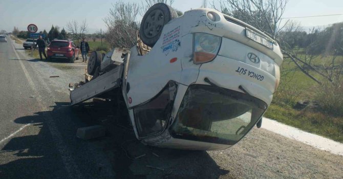 İncirliova’da trafik kazası: 1 yaralı