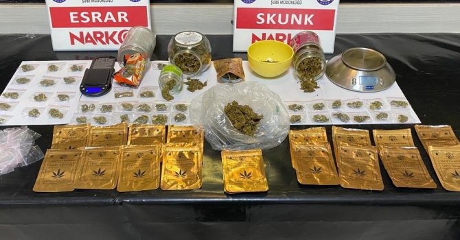 Denizli’de 13 zehir taciri tutuklandı