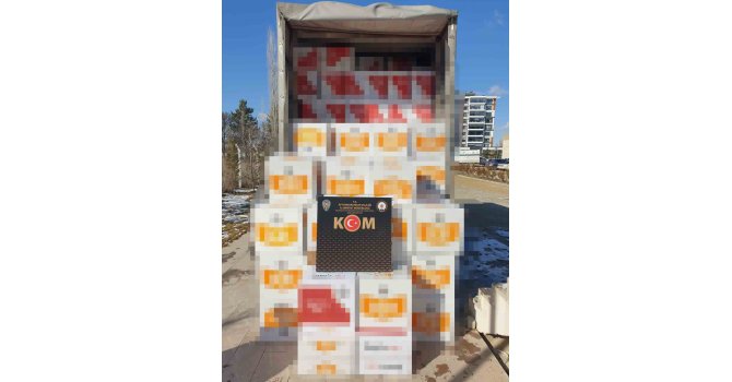 3 milyon 600 bin adet sahte bandrollü makaron ele geçirildi