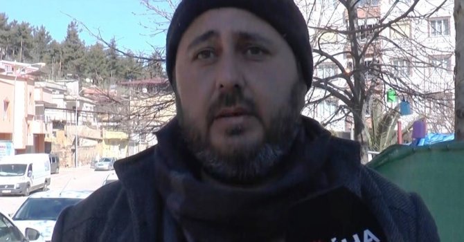 Depremde yaşadığı dehşeti anlattı