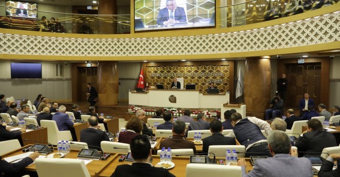 Büyükşehir Meclisi Aralık Ayı toplantısı yapıldı