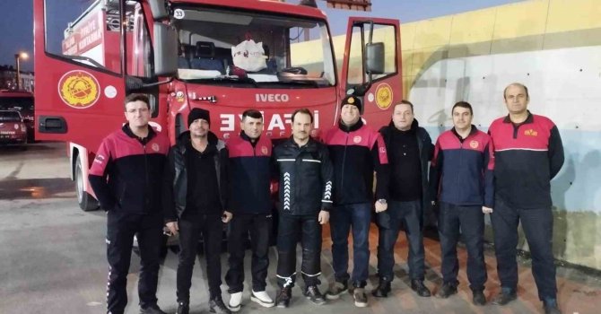 Yalova İtfaiyesi 3. ekibini Gaziantep’e gönderdi
