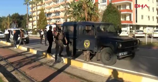 Antalya'da banka soygunu!