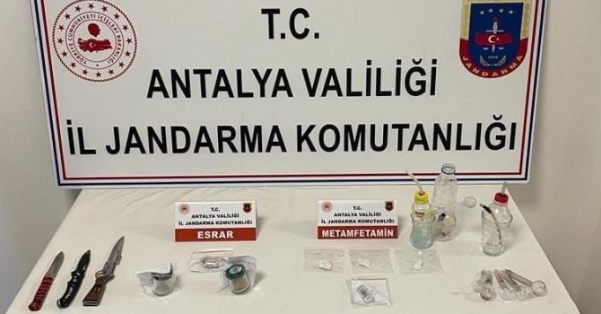 Antalya’da jandarmadan uyuşturucu operasyonu: 11 şüpheli yakalandı