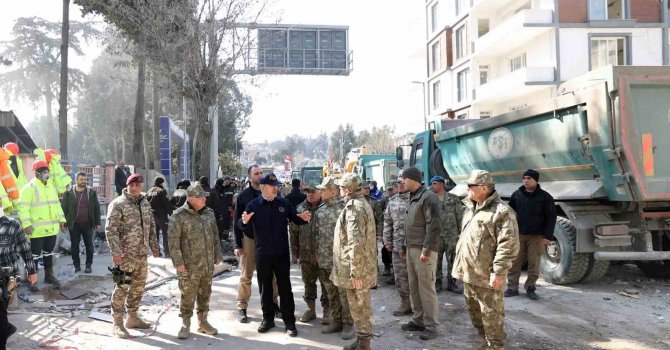 Bakan Akar Hatay’da