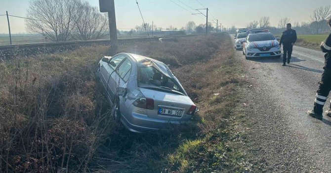 Otomobil takla attı: 1 yaralı