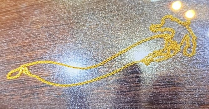 Sahte altın satmaya çalışan şüpheliyi polis yakaladı