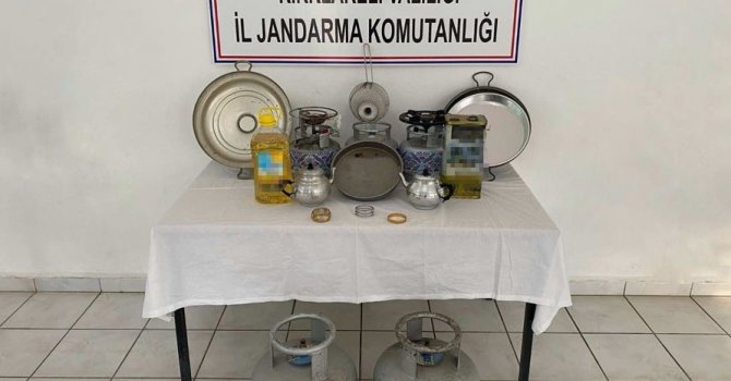 Kırklareli’nde hırsızlık şüphelileri yakalandı