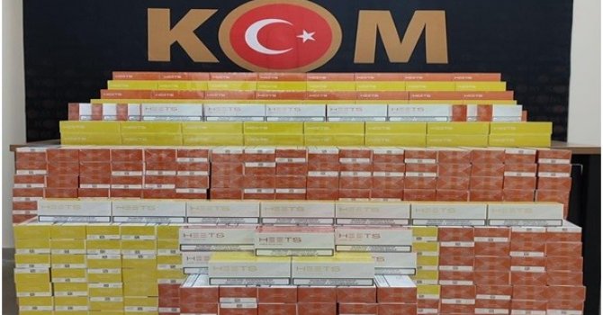 Polisten kaçak sigara operasyonu