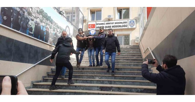 Pendik’te yardım tırının yanındaki vatandaşı silahla yaralayan şüpheli adliyeye sevk edildi