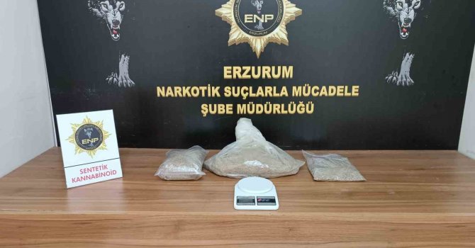 Erzurum’da uyuşturucu operasyonu: 1 tutuklama