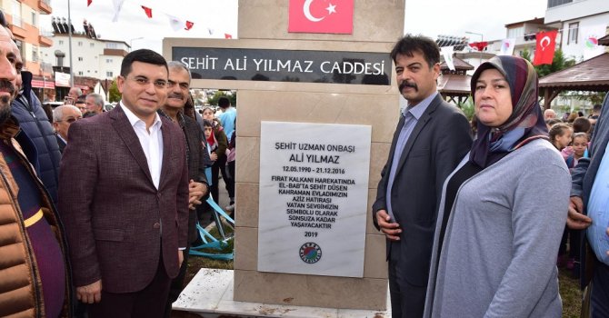Kepez’in Şehit Ali Yılmaz Caddesi açıldı