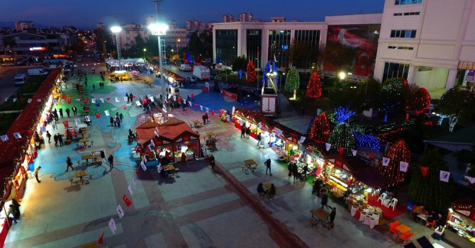 Yeni yıl heyecanı Muratpaşa’da yaşanıyor