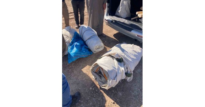 AFAD çadırı çaldığı iddia edilen 2 şahıs gözaltına alındı