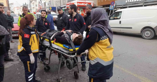 Ereğli’de trafik kazası: 2 yaralı