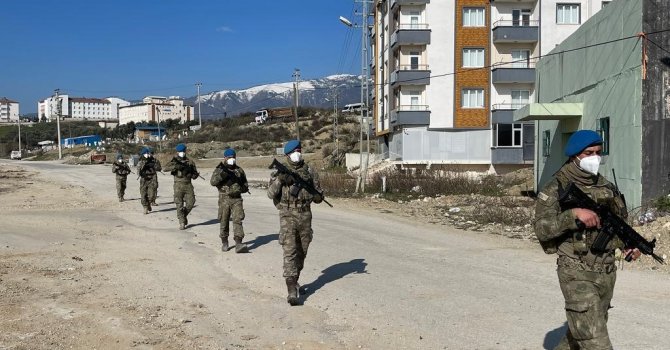 2’nci Komando Tugayı Hatay’da asayiş görevini sürdürüyor