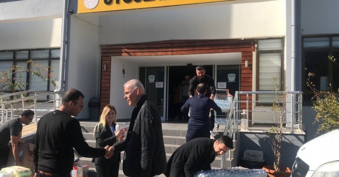 Marmaris’te yardım seferberliği devam ediyor