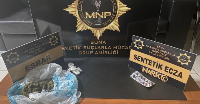 Manisa’da uyuşturucudan 1 tutuklama
