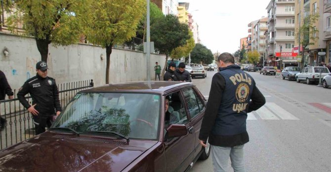 Uşak’ta aranan 48 şüpheli tutuklandı