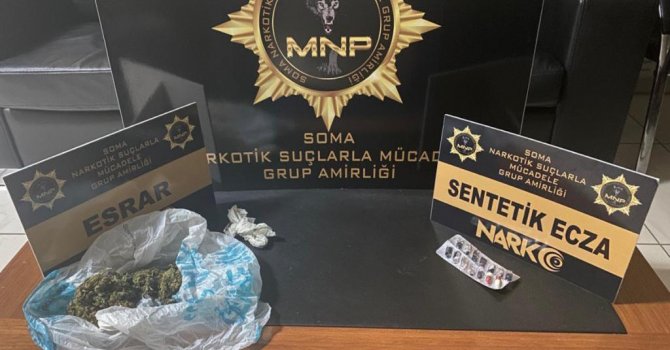 Manisa emniyeti bir haftada uyuşturucudan 92 şüpheliyi gözaltına aldı