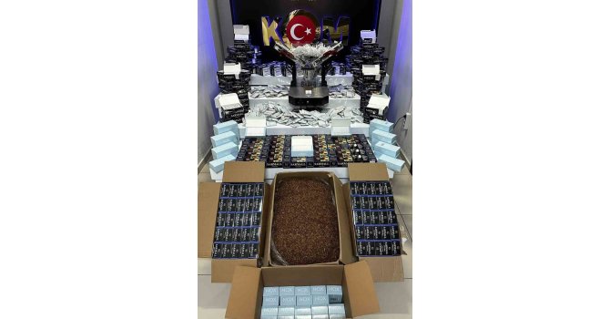 Kaçak tütün operasyonunda 7 kişi yakalandı