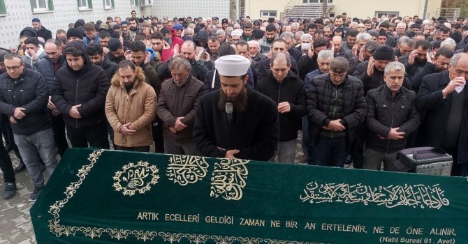 Kazada hayatını kaybeden şahıs son yolculuğuna uğurlandı