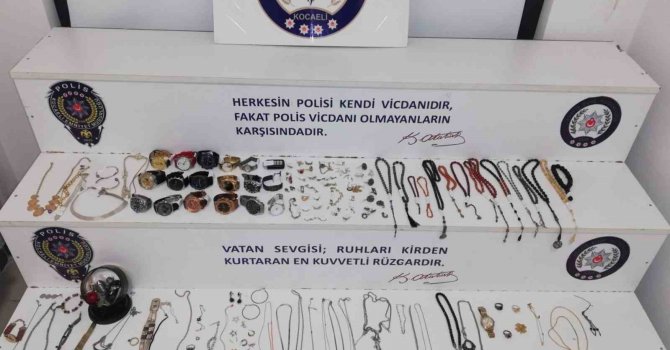 464 bin TL değerinde ziynet eşyası çalan şahıs yakalandı