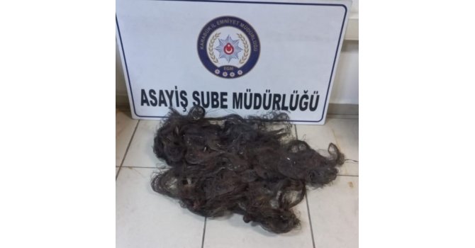 Kablo çalan şahıs yakalandı