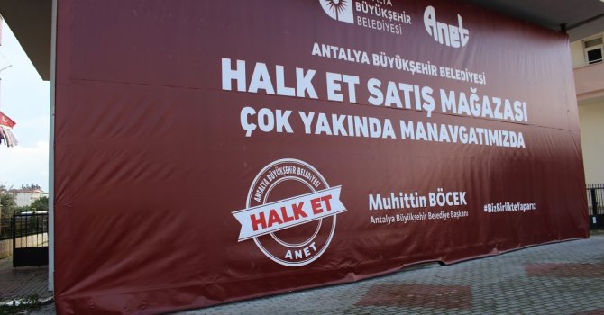 Manavgat Halk Et Mağazası gün sayıyor