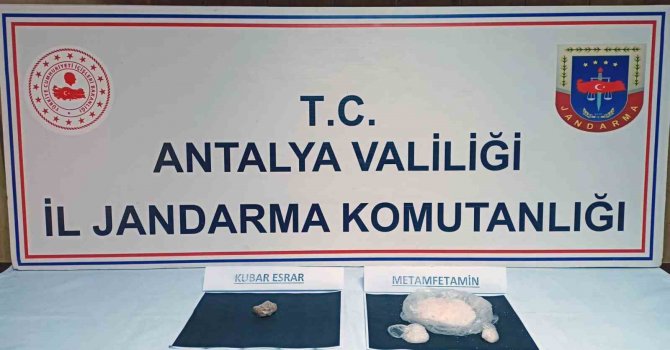 Antalya’da uyuşturucu madde ticareti yapan şüpheli yakalandı