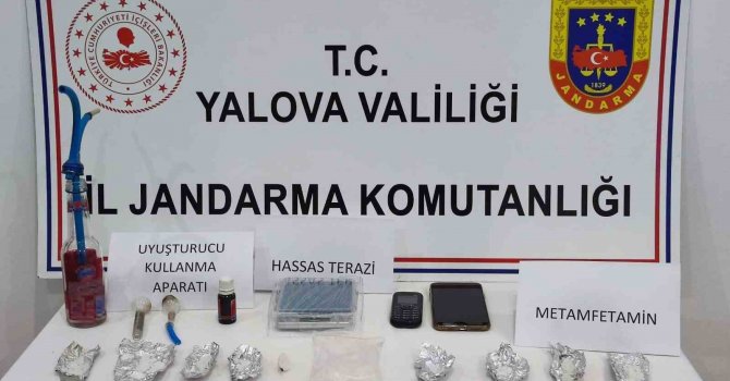 Takside 55 gram uyuşturucuyla yakalandı