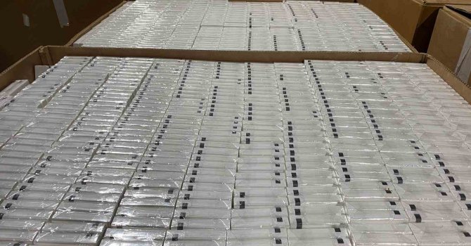 941 bin 892 paket kaçak sigara ele geçirildi