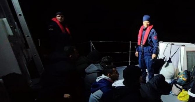 Bodrum’da 33 düzensiz göçmen karaya çıkarıldı