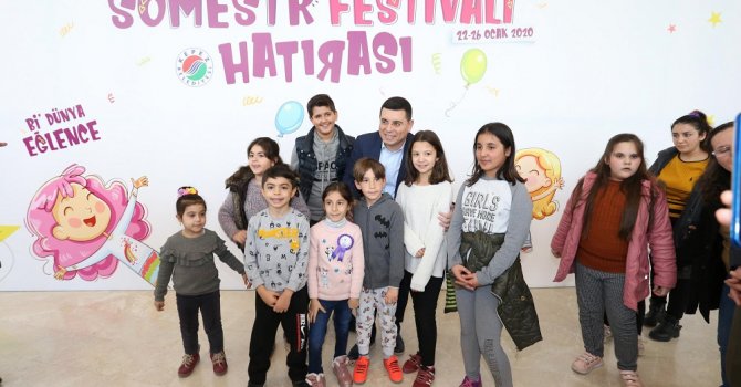 Çocuklar Kepez’de çok mutlu